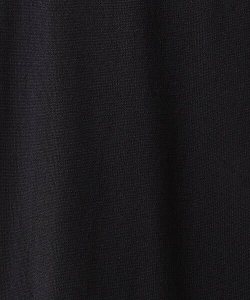 THE SHOP TK / ザ ショップ ティーケー ニット・セーター | 《KURO》半袖モックネックニット | 詳細4