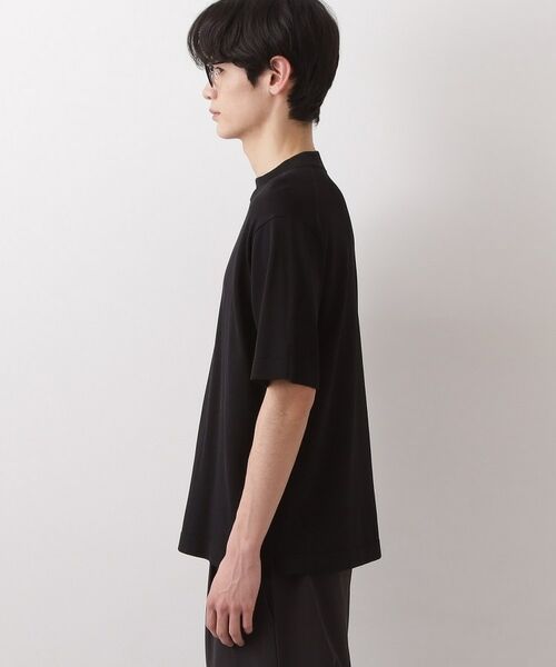 THE SHOP TK / ザ ショップ ティーケー ニット・セーター | 《KURO》半袖モックネックニット | 詳細6