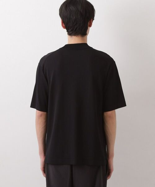 THE SHOP TK / ザ ショップ ティーケー ニット・セーター | 《KURO》半袖モックネックニット | 詳細7