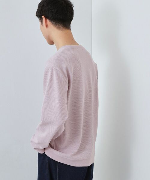 THE SHOP TK / ザ ショップ ティーケー スウェット | ジャガードリンクススウエット | 詳細14