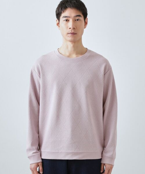 THE SHOP TK / ザ ショップ ティーケー スウェット | ジャガードリンクススウエット | 詳細21