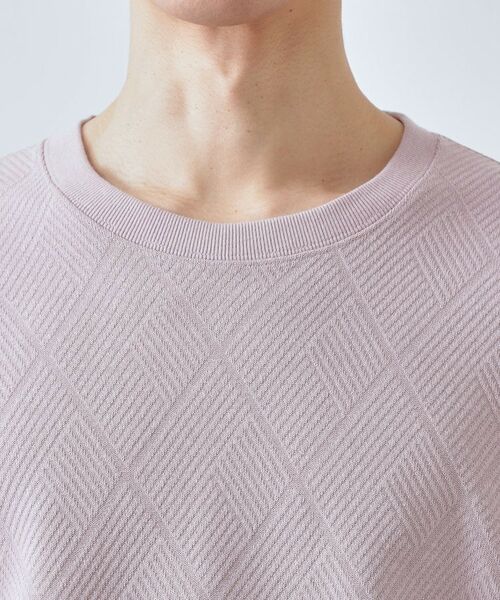 THE SHOP TK / ザ ショップ ティーケー スウェット | ジャガードリンクススウエット | 詳細24