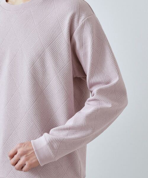 THE SHOP TK / ザ ショップ ティーケー スウェット | ジャガードリンクススウエット | 詳細25