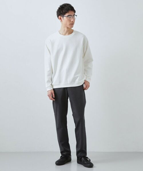 THE SHOP TK / ザ ショップ ティーケー スウェット | ジャガードリンクススウエット | 詳細3