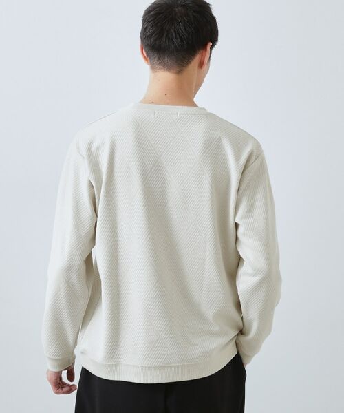THE SHOP TK / ザ ショップ ティーケー スウェット | ジャガードリンクススウエット | 詳細6