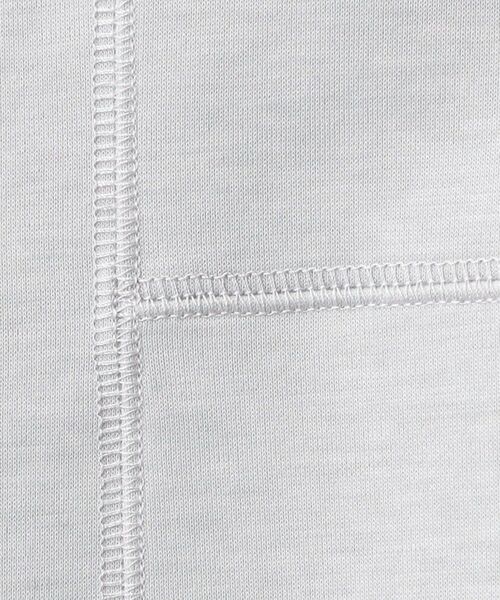 THE SHOP TK / ザ ショップ ティーケー カットソー | ダンボール ステッチ切替デザイン 長袖Tシャツ 洗濯機OK | 詳細8