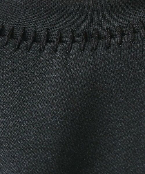 THE SHOP TK / ザ ショップ ティーケー カットソー | 【首元にさりげないアクセント】ステッチダンボールプルオーバー | 詳細8
