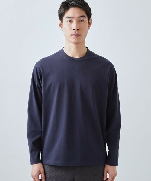 THE SHOP TK / ザ ショップ ティーケー カットソー | ジャケット長袖Tシャツ 【ON／OFF兼用】 | 詳細13