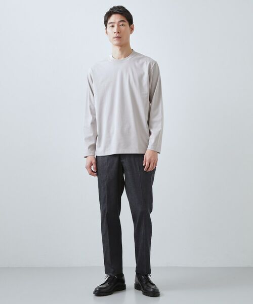 THE SHOP TK / ザ ショップ ティーケー カットソー | ジャケット長袖Tシャツ 【ON／OFF兼用】 | 詳細7