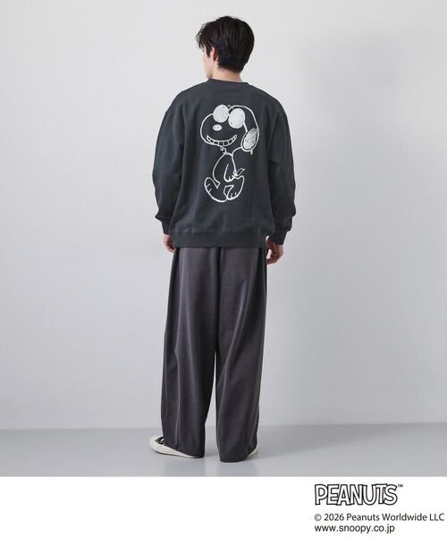 THE SHOP TK / ザ ショップ ティーケー スウェット | PEANUTS ／ ピーナッツ スヌーピー ミニ裏毛スウェット | 詳細11