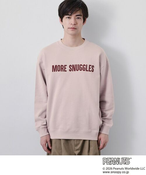 THE SHOP TK / ザ ショップ ティーケー スウェット | PEANUTS ／ ピーナッツ スヌーピー ミニ裏毛スウェット | 詳細13