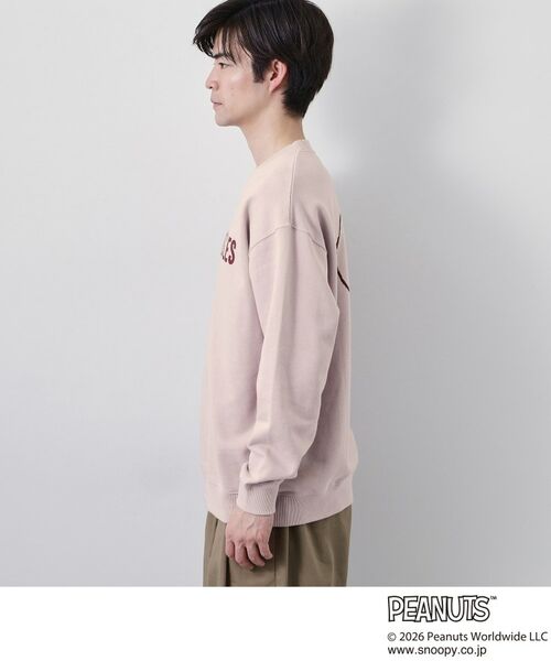 THE SHOP TK / ザ ショップ ティーケー スウェット | PEANUTS ／ ピーナッツ スヌーピー ミニ裏毛スウェット | 詳細14