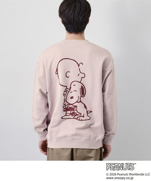 THE SHOP TK / ザ ショップ ティーケー スウェット | PEANUTS ／ ピーナッツ スヌーピー ミニ裏毛スウェット | 詳細15