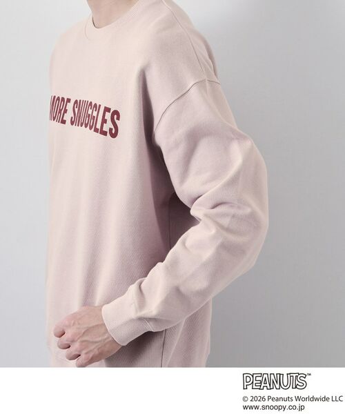 THE SHOP TK / ザ ショップ ティーケー スウェット | PEANUTS ／ ピーナッツ スヌーピー ミニ裏毛スウェット | 詳細17