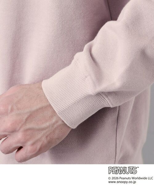 THE SHOP TK / ザ ショップ ティーケー スウェット | PEANUTS ／ ピーナッツ スヌーピー ミニ裏毛スウェット | 詳細18