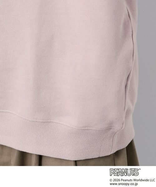 THE SHOP TK / ザ ショップ ティーケー スウェット | PEANUTS ／ ピーナッツ スヌーピー ミニ裏毛スウェット | 詳細19
