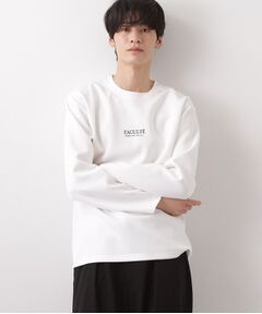 THE SHOP TK / ザ ショップ ティーケー カットソー | 【さりげないワンポイント】ダンボール刺繍スウェット 洗濯機OK