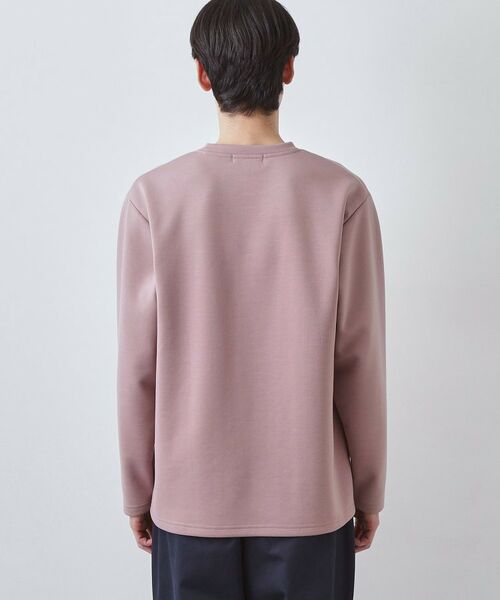 THE SHOP TK / ザ ショップ ティーケー カットソー | 【さりげないワンポイント】ダンボール刺繍スウェット 洗濯機OK | 詳細15