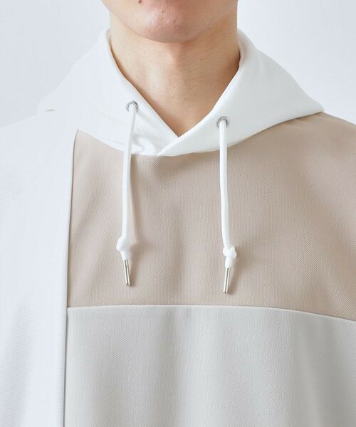 THE SHOP TK / ザ ショップ ティーケー パーカー | パネル切替パーカ 【洗濯機OK】 | 詳細12