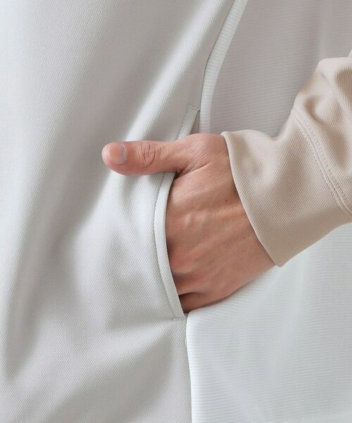 THE SHOP TK / ザ ショップ ティーケー パーカー | パネル切替パーカ 【洗濯機OK】 | 詳細14