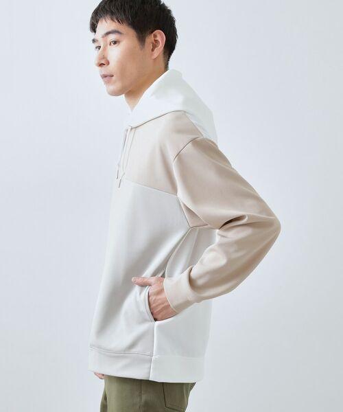 THE SHOP TK / ザ ショップ ティーケー パーカー | パネル切替パーカ 【洗濯機OK】 | 詳細5