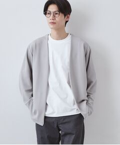 THE SHOP TK / ザ ショップ ティーケー カーディガン・ボレロ | カーディガン＋半袖Tシャツ セットアイテム 洗濯機OK