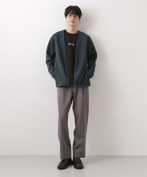 THE SHOP TK / ザ ショップ ティーケー カーディガン・ボレロ | カーディガン＋半袖Tシャツ セットアイテム 洗濯機OK | 詳細16