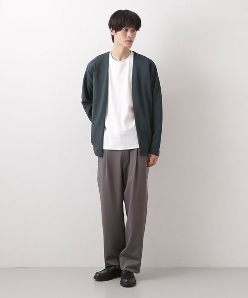 THE SHOP TK / ザ ショップ ティーケー カーディガン・ボレロ | カーディガン＋半袖Tシャツ セットアイテム 洗濯機OK | 詳細17