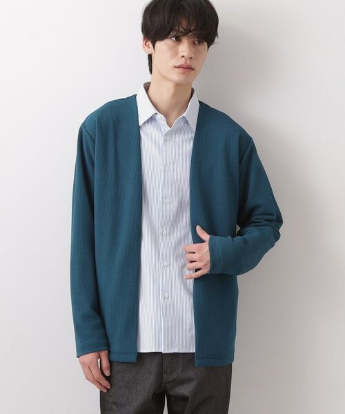 THE SHOP TK / ザ ショップ ティーケー カーディガン・ボレロ | カーディガン＋半袖Tシャツ セットアイテム 洗濯機OK | 詳細19