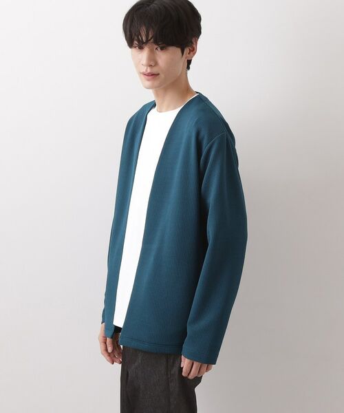 THE SHOP TK / ザ ショップ ティーケー カーディガン・ボレロ | カーディガン＋半袖Tシャツ セットアイテム 洗濯機OK | 詳細20