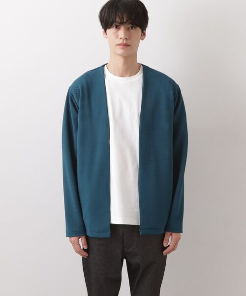 THE SHOP TK / ザ ショップ ティーケー カーディガン・ボレロ | カーディガン＋半袖Tシャツ セットアイテム 洗濯機OK | 詳細25