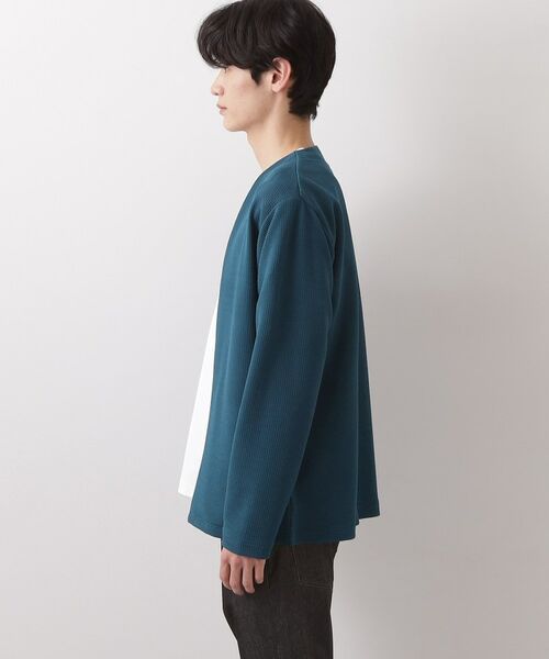 THE SHOP TK / ザ ショップ ティーケー カーディガン・ボレロ | カーディガン＋半袖Tシャツ セットアイテム 洗濯機OK | 詳細26