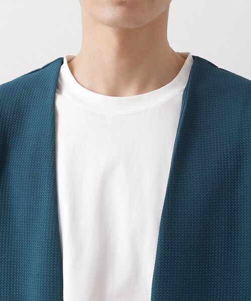 THE SHOP TK / ザ ショップ ティーケー カーディガン・ボレロ | カーディガン＋半袖Tシャツ セットアイテム 洗濯機OK | 詳細28