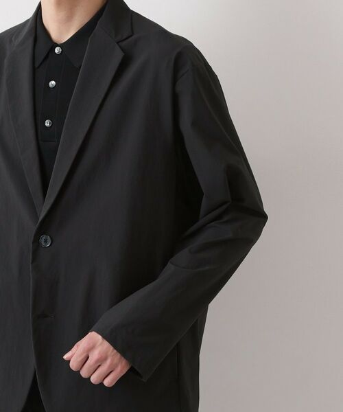 THE SHOP TK / ザ ショップ ティーケー テーラードジャケット | 《KURO》コーデュラナイロン ジャケット セットアップ可／防シワ／撥水／ストレッチ | 詳細15