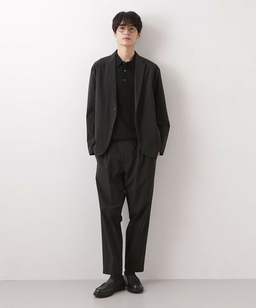 THE SHOP TK / ザ ショップ ティーケー テーラードジャケット | 《KURO》コーデュラナイロン ジャケット セットアップ可／防シワ／撥水／ストレッチ | 詳細3