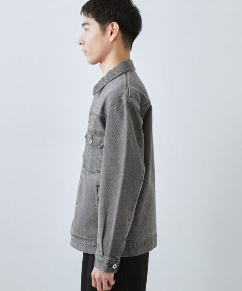 THE SHOP TK / ザ ショップ ティーケー レザーブルゾン・ジャケット | デニムGジャン | 詳細10