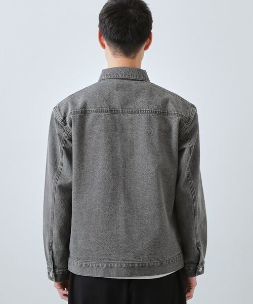 THE SHOP TK / ザ ショップ ティーケー レザーブルゾン・ジャケット | 【大人にも取り入れやすい】デニムジャケット セットアップ可/洗濯機OK | 詳細17