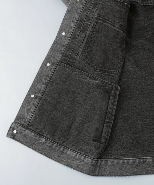 THE SHOP TK / ザ ショップ ティーケー レザーブルゾン・ジャケット | 【大人にも取り入れやすい】デニムジャケット セットアップ可/洗濯機OK | 詳細22