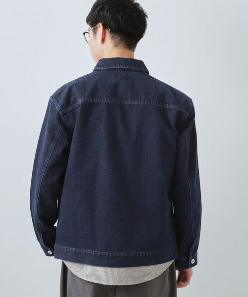 THE SHOP TK / ザ ショップ ティーケー レザーブルゾン・ジャケット | デニムGジャン | 詳細6