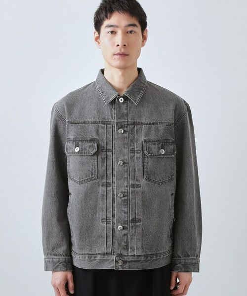 THE SHOP TK / ザ ショップ ティーケー レザーブルゾン・ジャケット | デニムGジャン | 詳細9