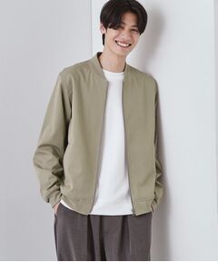 THE SHOP TK / ザ ショップ ティーケー レザーブルゾン・ジャケット | FLEXLINE ストレッチリブブルゾン