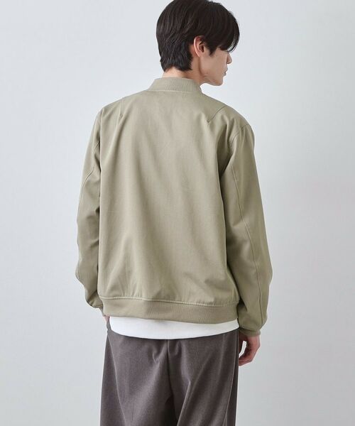 THE SHOP TK / ザ ショップ ティーケー レザーブルゾン・ジャケット | FLEXLINE ストレッチリブブルゾン | 詳細14