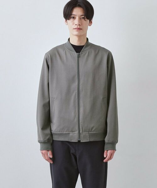 THE SHOP TK / ザ ショップ ティーケー レザーブルゾン・ジャケット | FLEXLINE ストレッチリブブルゾン | 詳細17