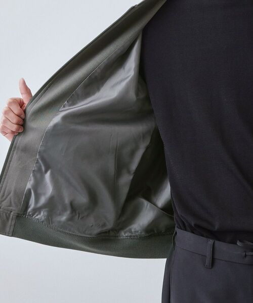 THE SHOP TK / ザ ショップ ティーケー レザーブルゾン・ジャケット | FLEXLINE ストレッチリブブルゾン | 詳細25
