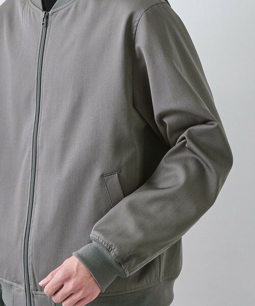 THE SHOP TK / ザ ショップ ティーケー レザーブルゾン・ジャケット | FLEX LINE ストレッチリブブルゾン ストレッチ/防シワ/マシンウォッシャブル/セットアップ可 | 詳細29