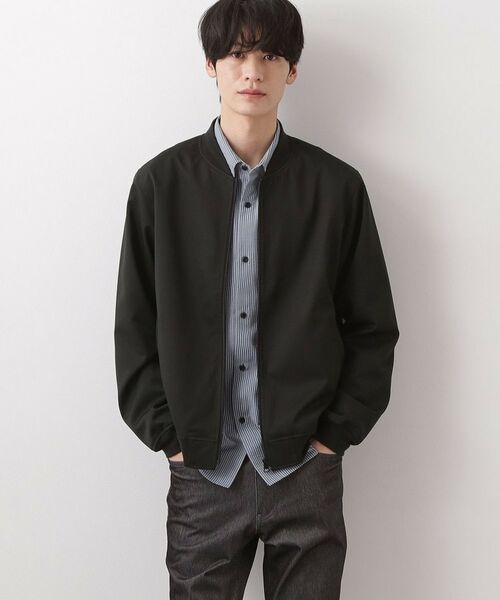 THE SHOP TK / ザ ショップ ティーケー レザーブルゾン・ジャケット | FLEXLINE ストレッチリブブルゾン | 詳細9