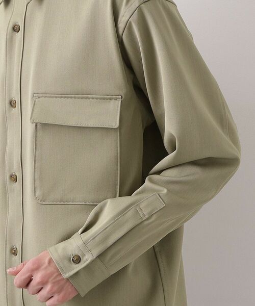 THE SHOP TK / ザ ショップ ティーケー シャツ・ブラウス | FLEX LINE  カバーオール　ストレッチ/防シワ/マシンウォッシャブル/セットアップ可 | 詳細20