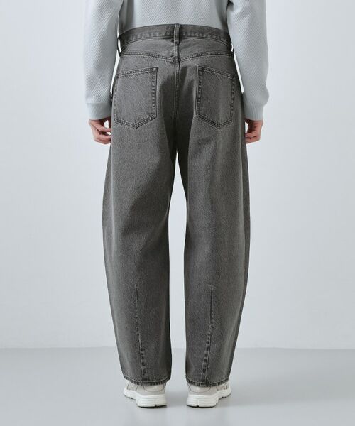 THE SHOP TK / ザ ショップ ティーケー デニムパンツ | 【半歩先のオシャレ】デニムカーブパンツ　セットアップ可/洗濯機OK | 詳細20