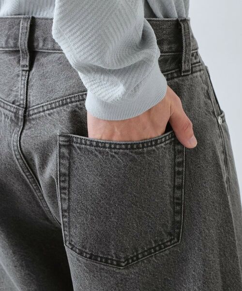 THE SHOP TK / ザ ショップ ティーケー デニムパンツ | 【半歩先のオシャレ】デニムカーブパンツ　セットアップ可/洗濯機OK | 詳細22