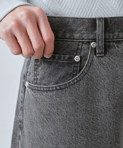 THE SHOP TK / ザ ショップ ティーケー デニムパンツ | 【半歩先のオシャレ】デニムカーブパンツ　セットアップ可/洗濯機OK | 詳細24